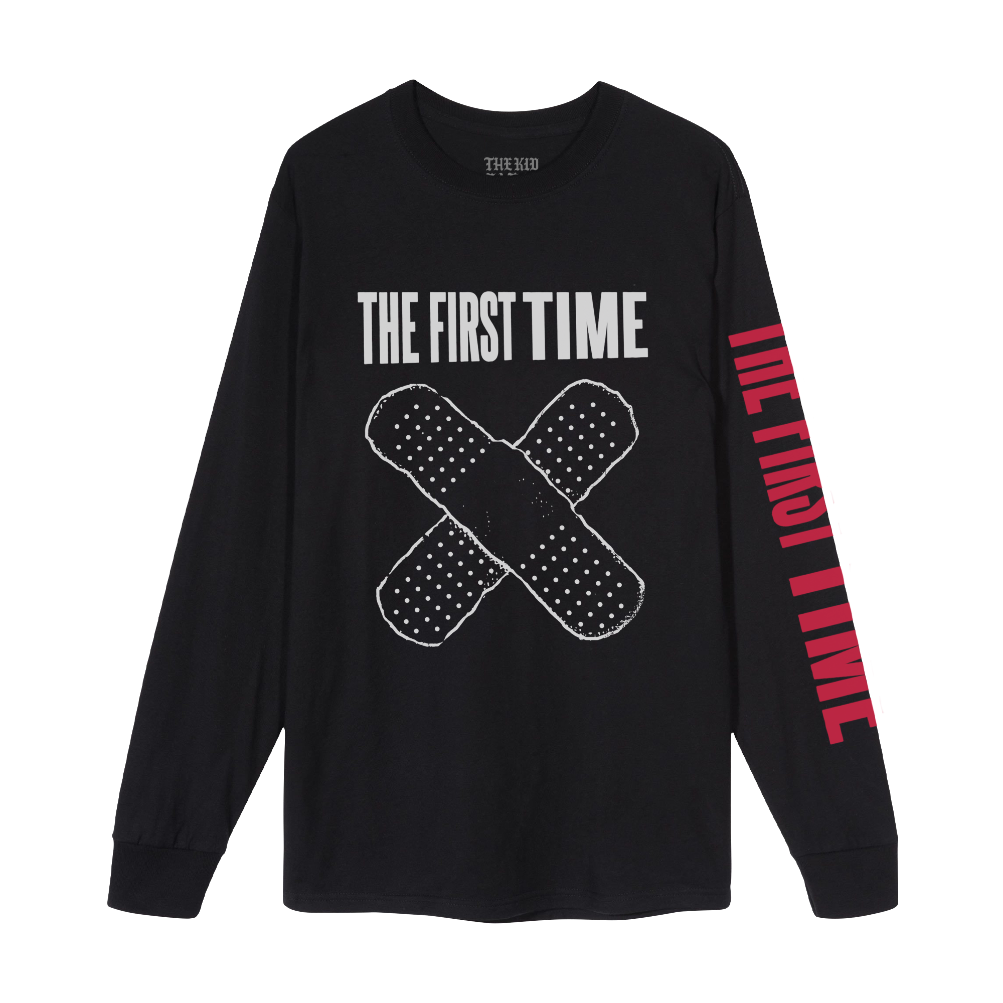 THE FIRST TIME BAND AID LONGSLEEVE TEE