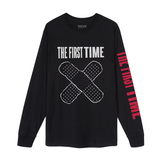 THE FIRST TIME BAND AID LONGSLEEVE TEE